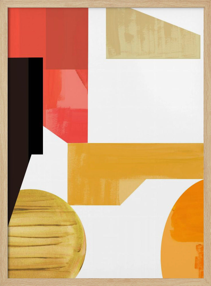 Geometrische Wärme Nr. 3 | Poster