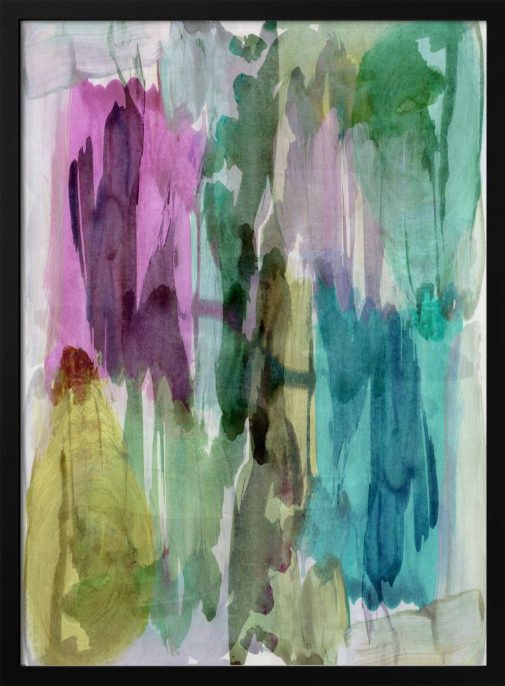 Aquarell Organische Formen 4 | Poster