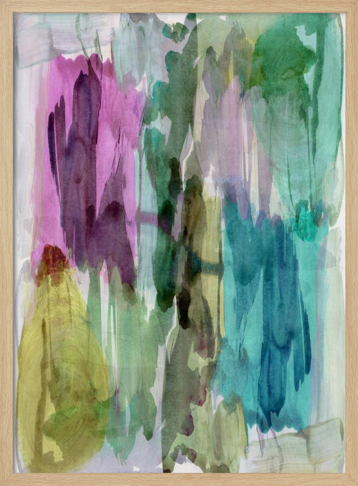 Aquarell Organische Formen 4 | Poster