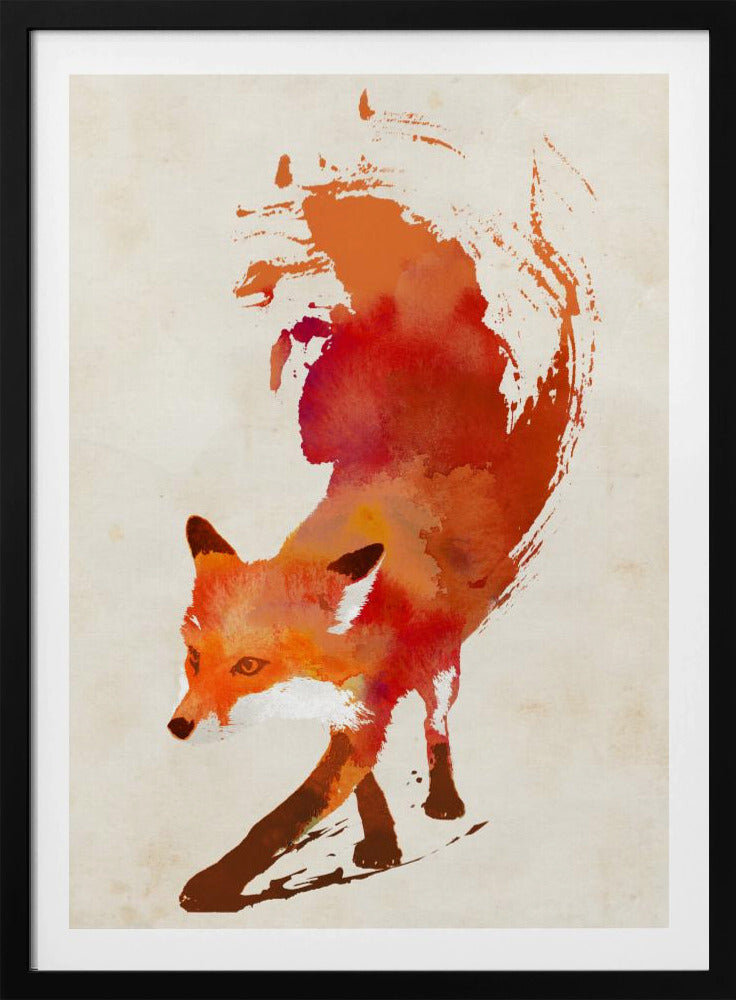 Feuriger Fuchstanz | Poster