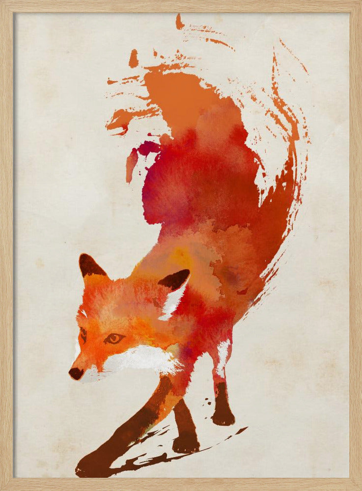 Feuriger Fuchstanz | Poster