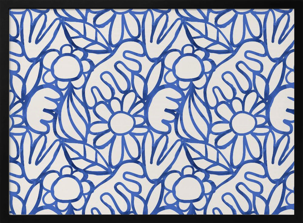 Floral Harmony Maze | Poster