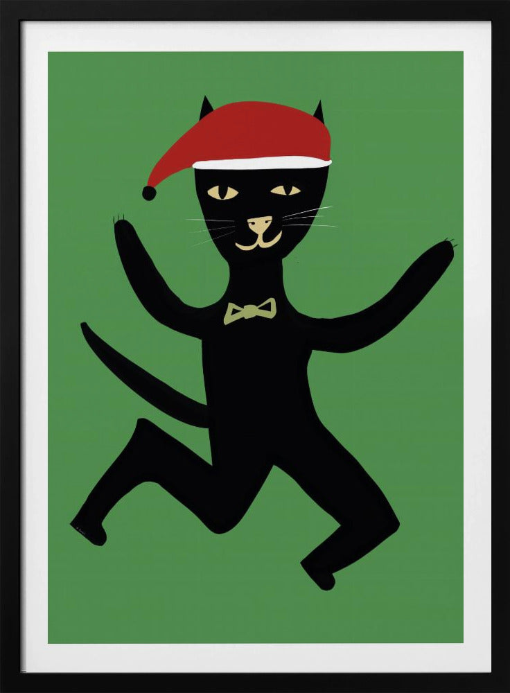 Weihnachtskatze | Poster