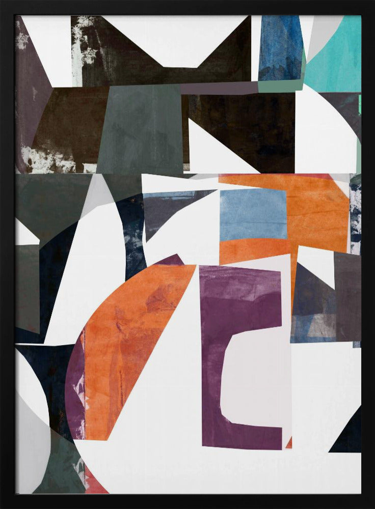 Abstract Cut Outs No 3 | Poster