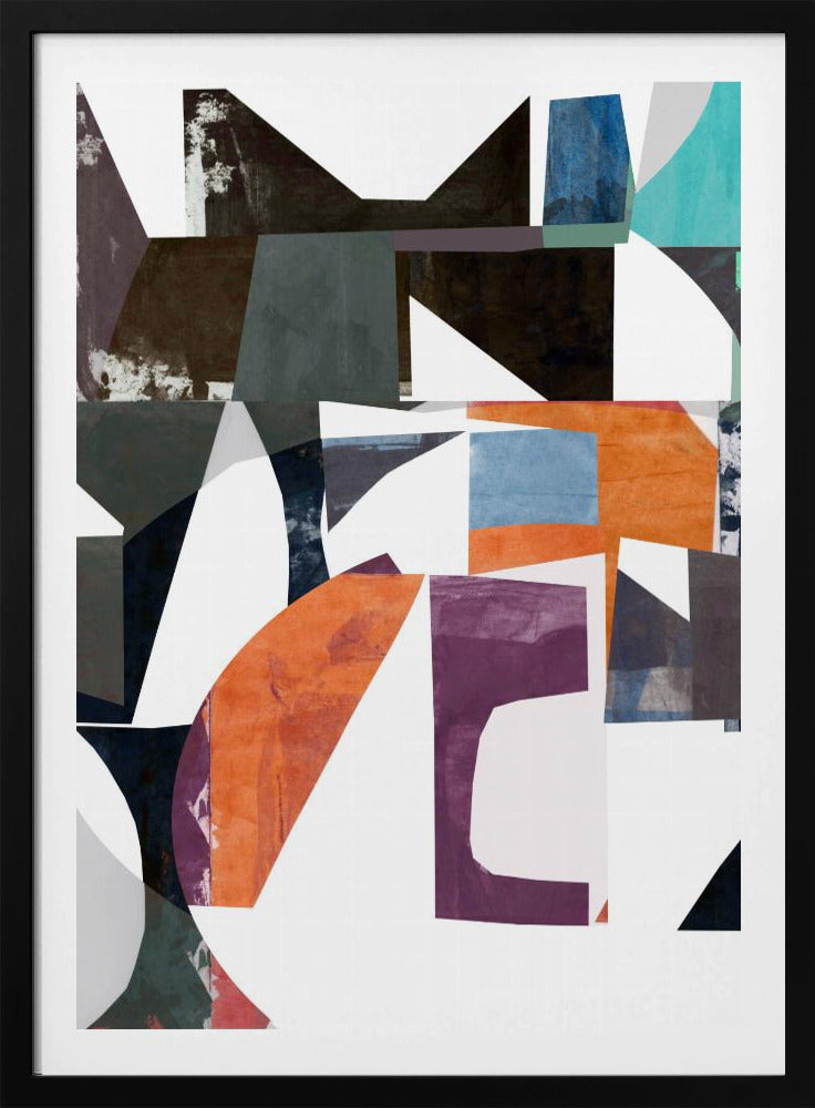 Abstract Cut Outs No 3 | Poster
