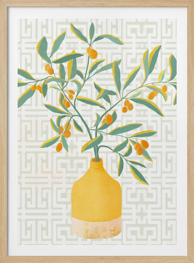 Chinesischer Zitrusbaum | Poster
