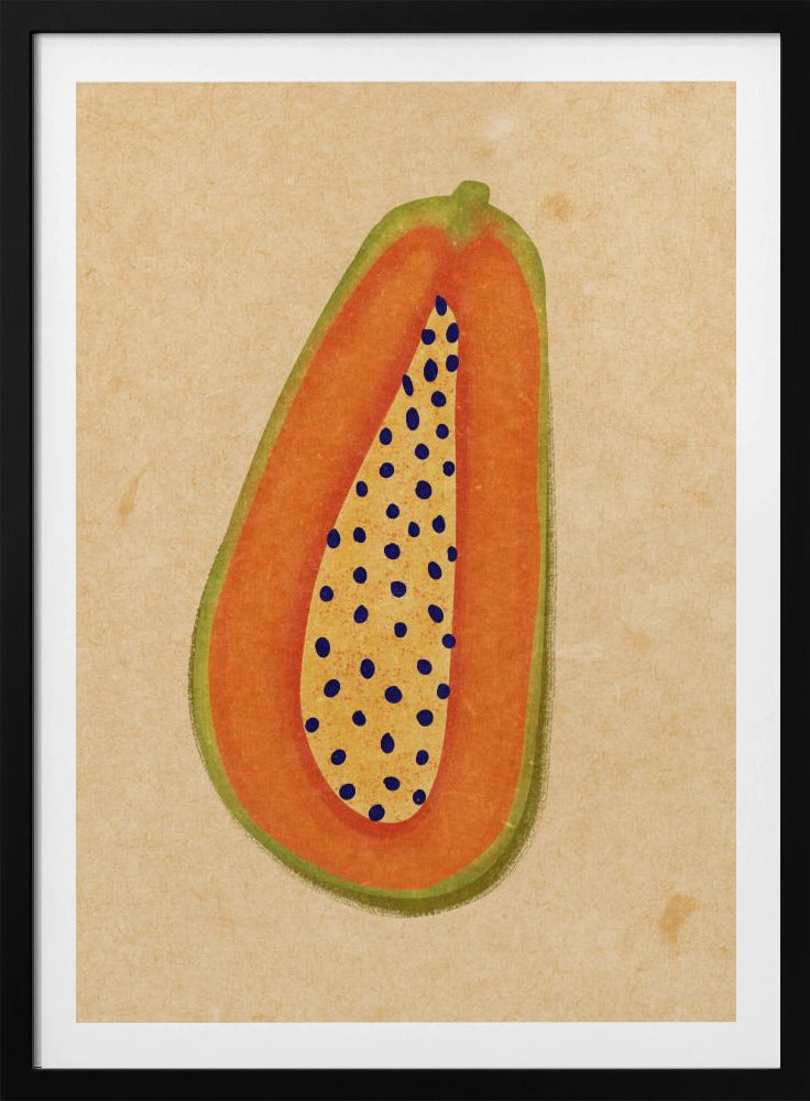 Einfache Papaya | Poster