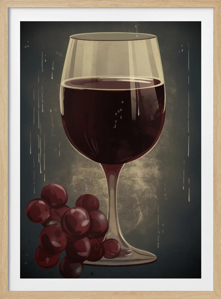 Rotwein Nr. 1 | Poster