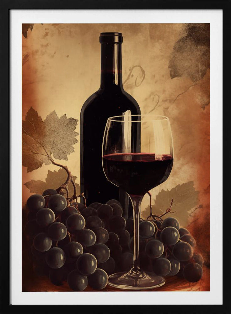 Rotwein Nr. 2 | Poster