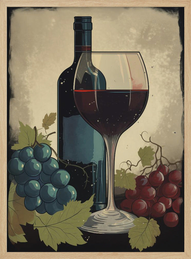 Rotwein Nr. 4 | Poster