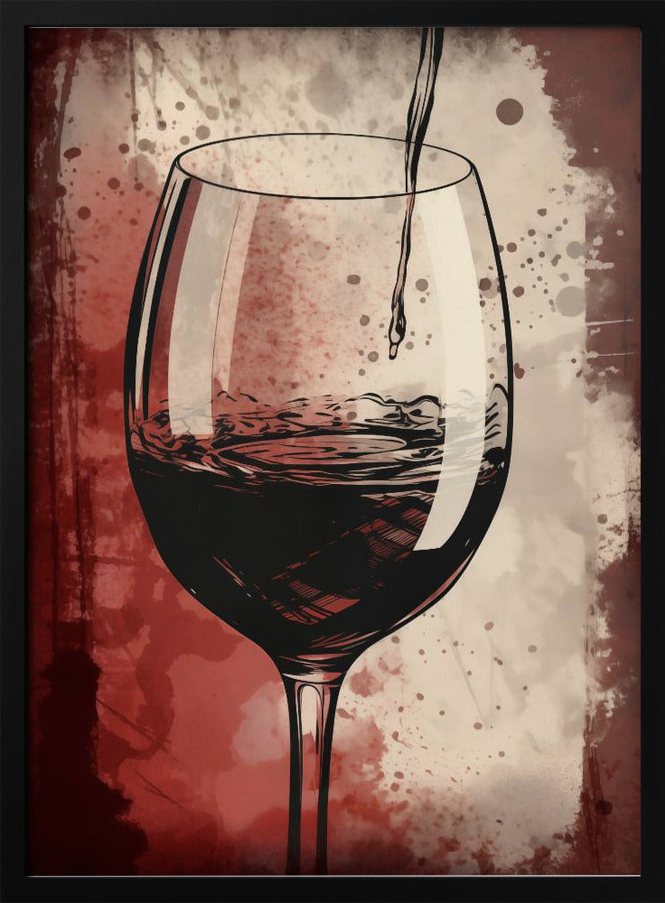 Rotwein Nr. 5 | Poster