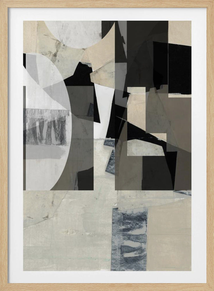 Monochrome Komposition Nr. 2 | Poster