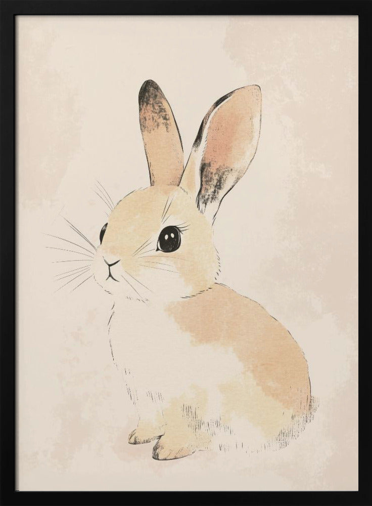 Hasen-Gelassenheit | Poster