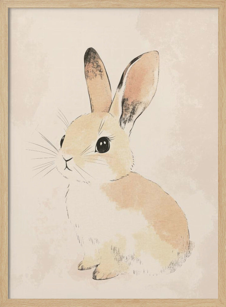 Hasen-Gelassenheit | Poster