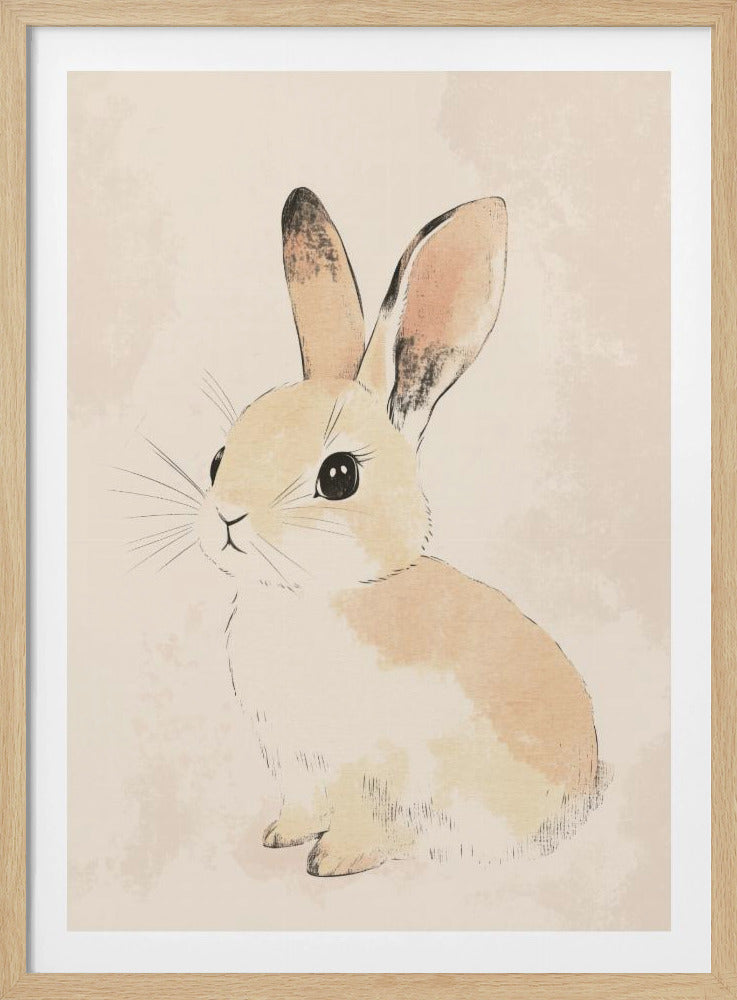 Hasen-Gelassenheit | Poster