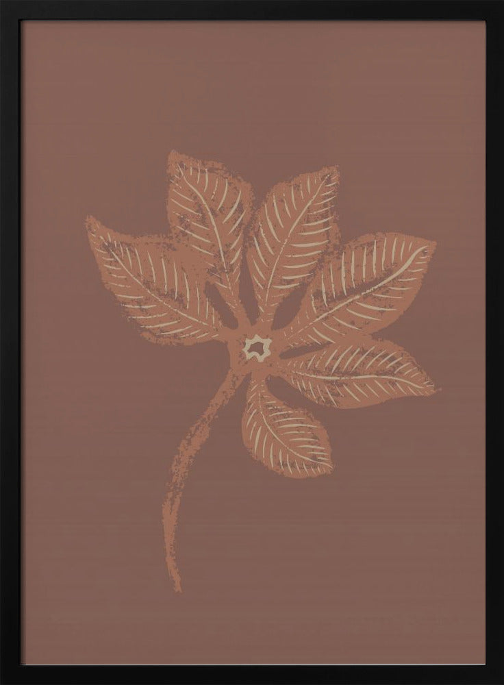 Abstract Mochs Foliage | Poster