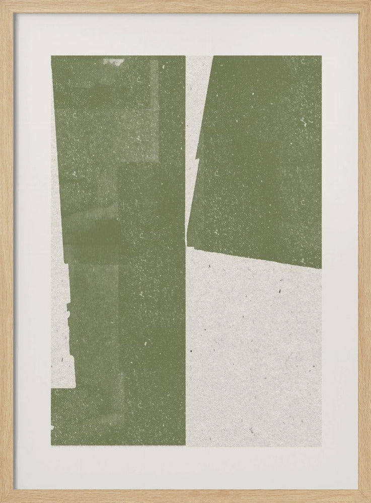 Gedämpfte Geometrie | Poster