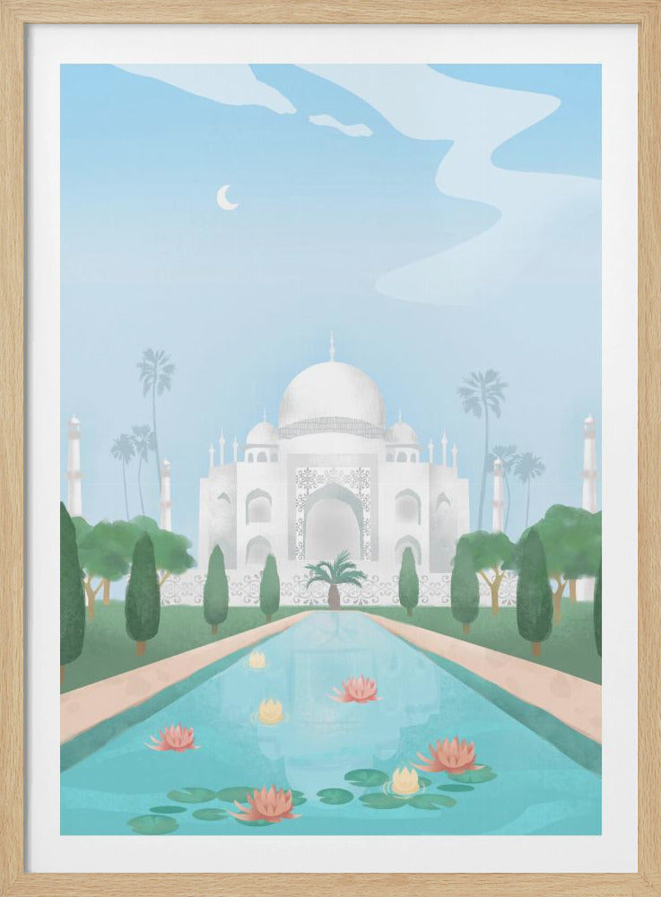 Taj Mahal, Indien | Poster