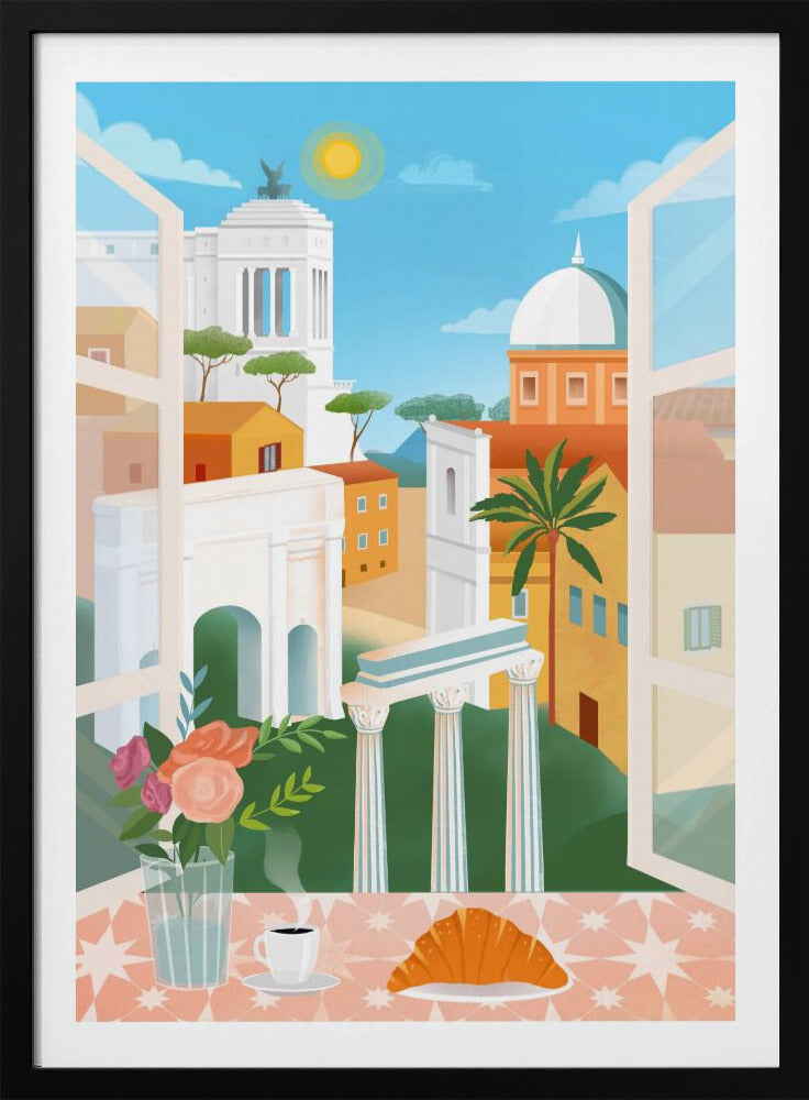 Emily In Rome | Poster