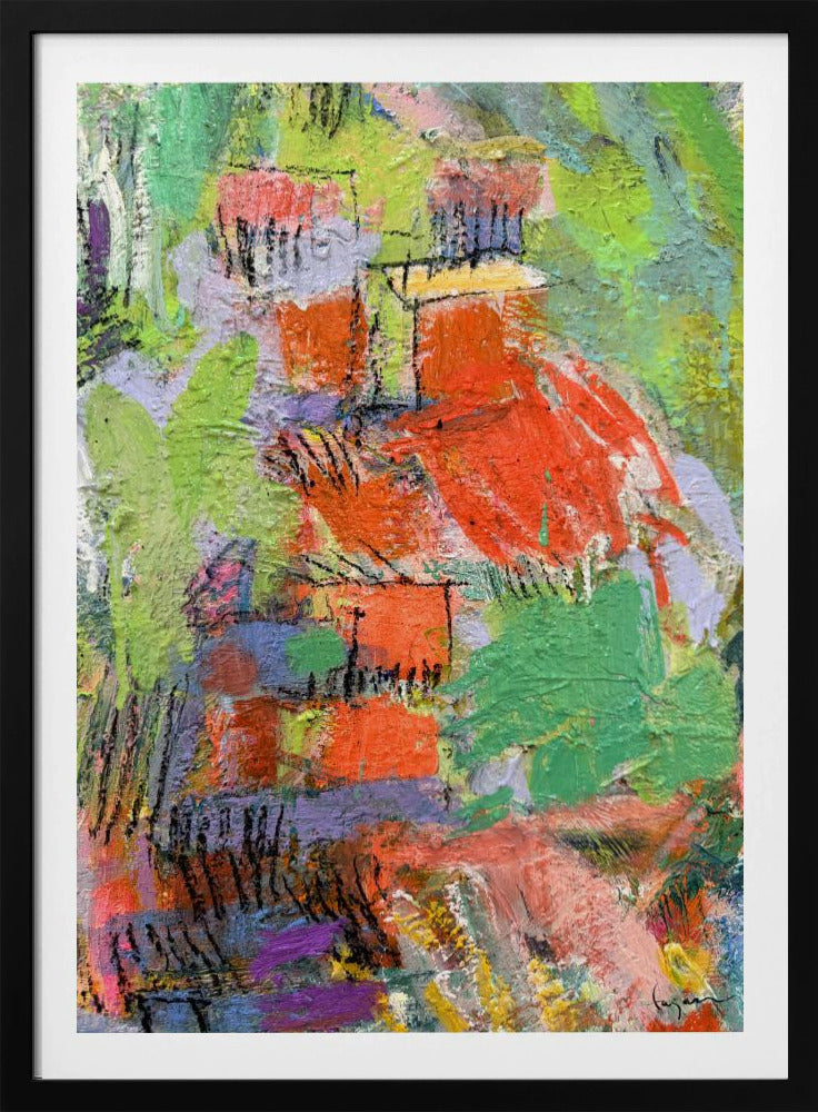 Verzauberte Farblandschaft | Poster