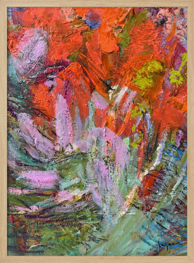 Vivid Bloomscape | Poster