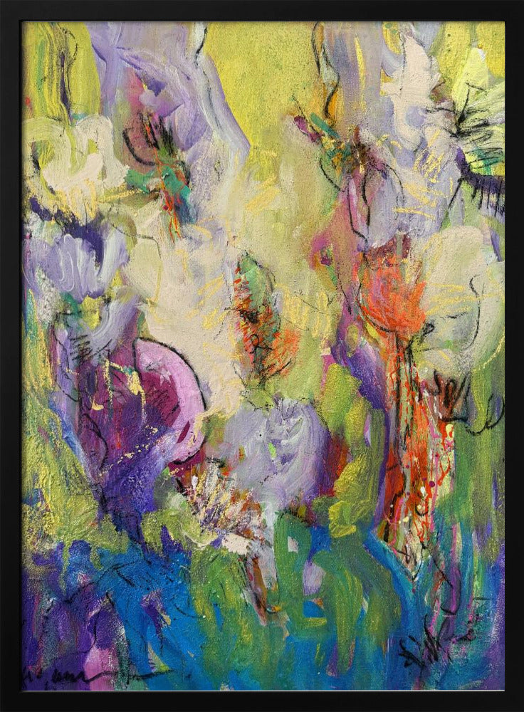 Abstract Blossom Dance | Poster