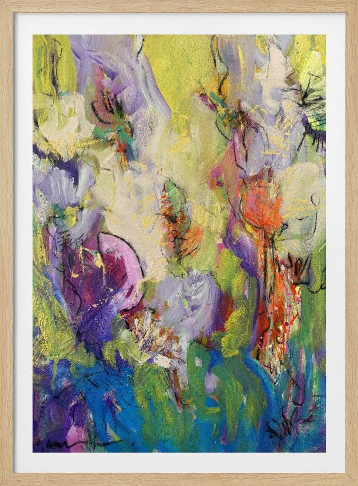 Abstract Blossom Dance | Poster