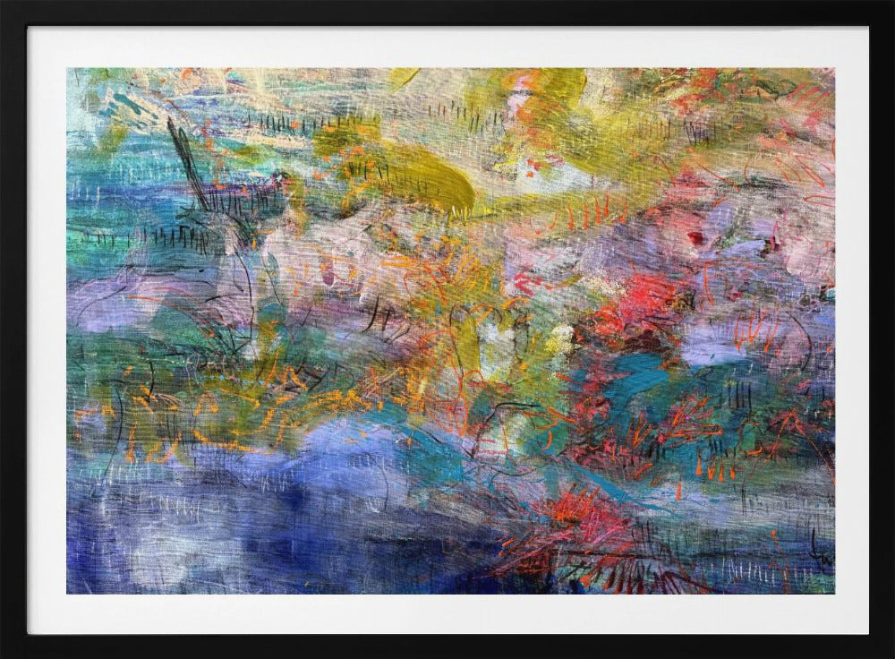Expressionistische Inschrift | Poster
