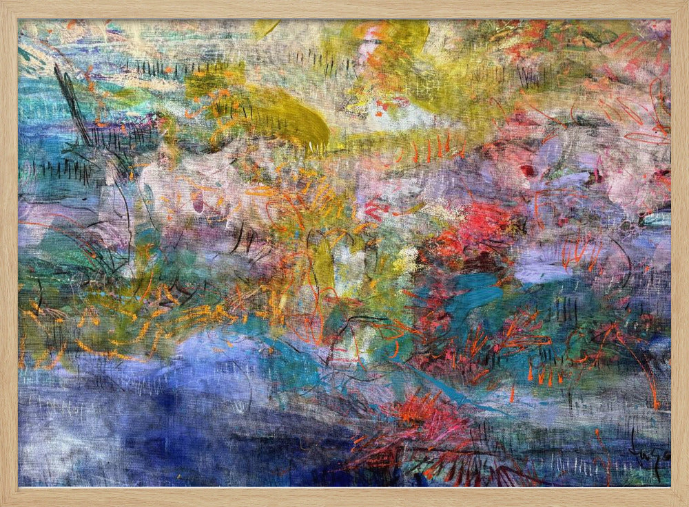 Expressionistische Inschrift | Poster