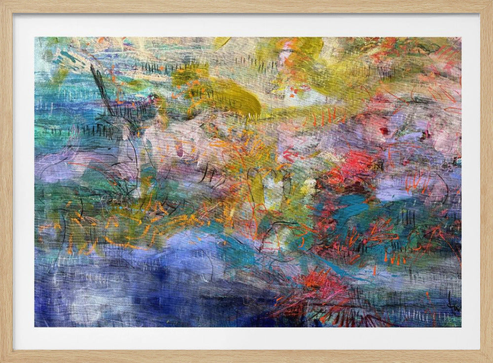 Expressionistische Inschrift | Poster