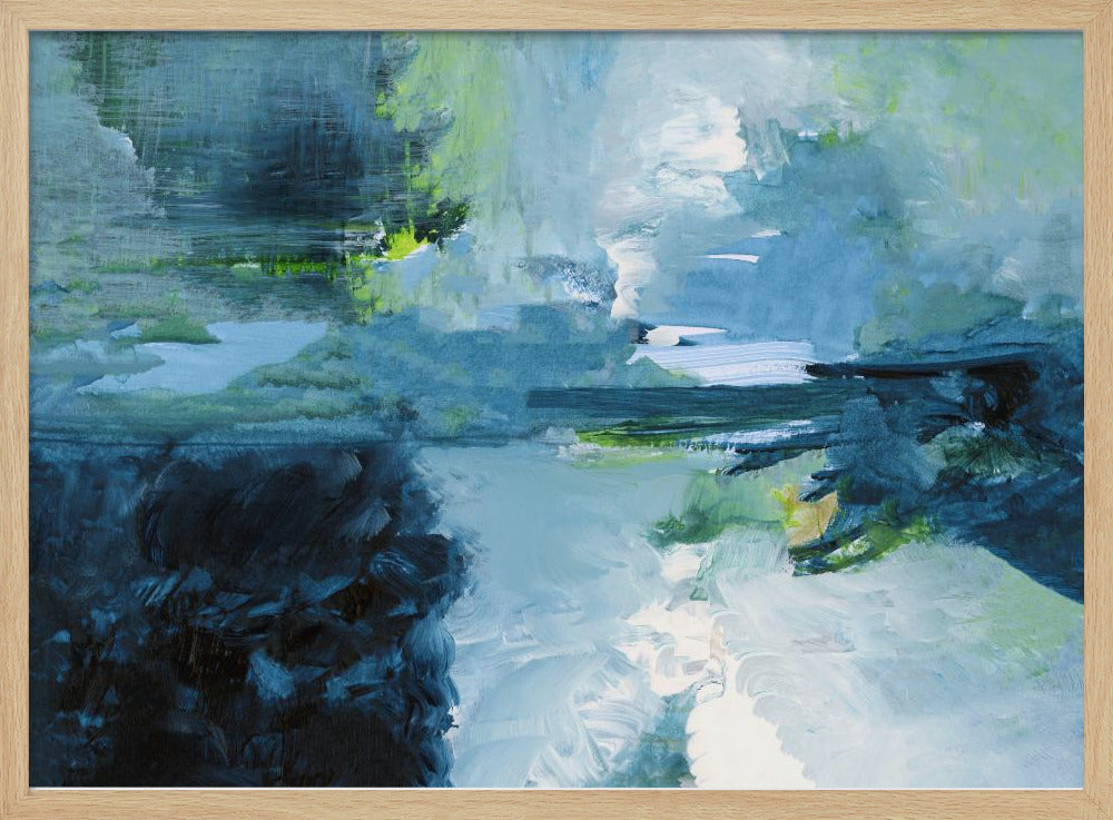 Eine ruhige Reflexionslandschaft 1 | Poster