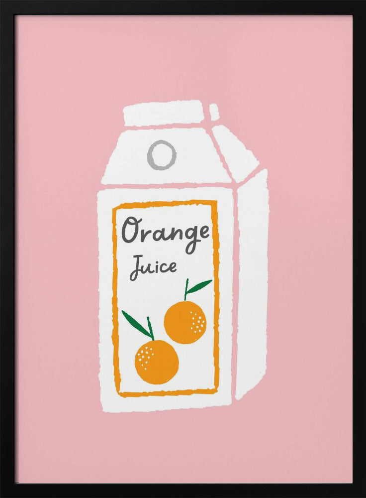 Orangensaft | Poster