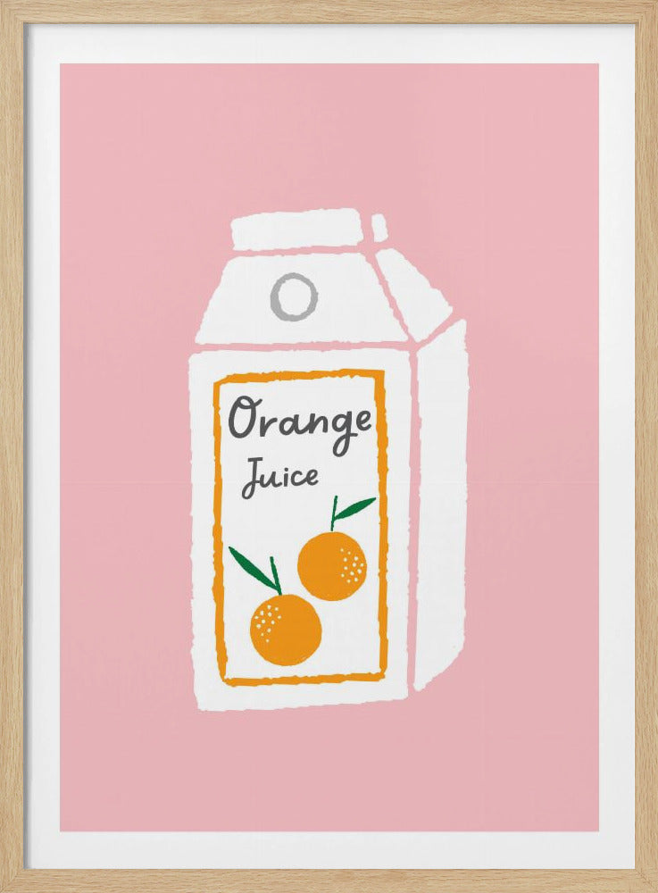 Orangensaft | Poster
