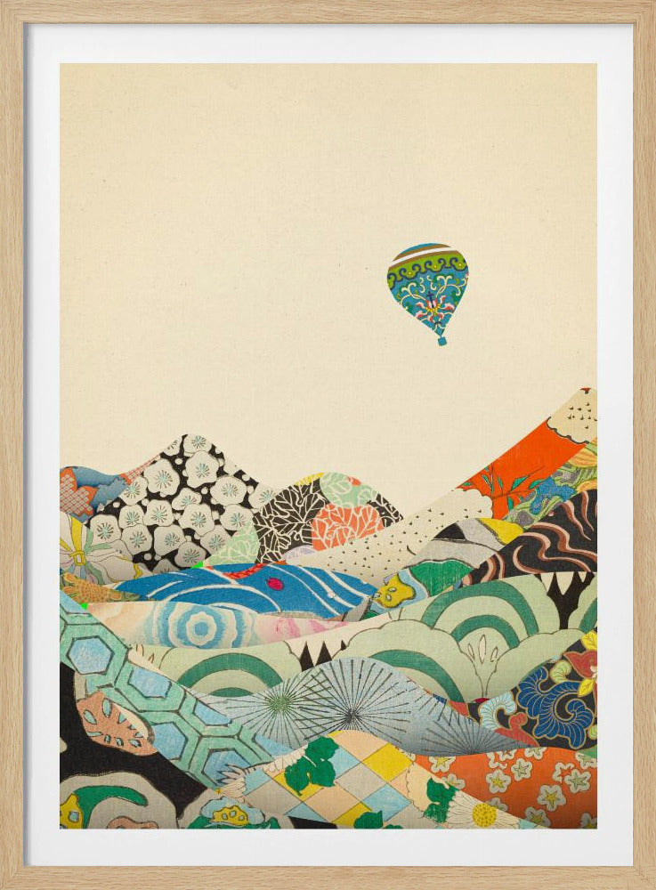 Landschaftsmuster Nr. 1 | Poster