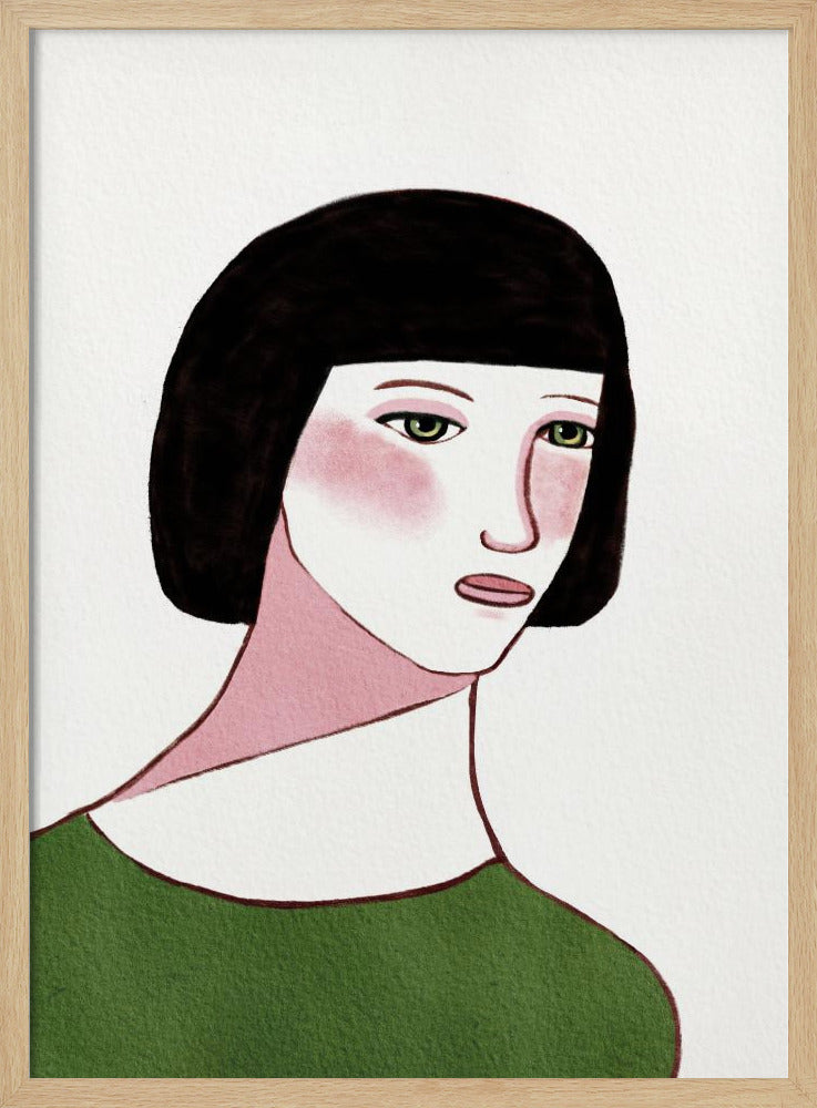 Junge Dame | Poster