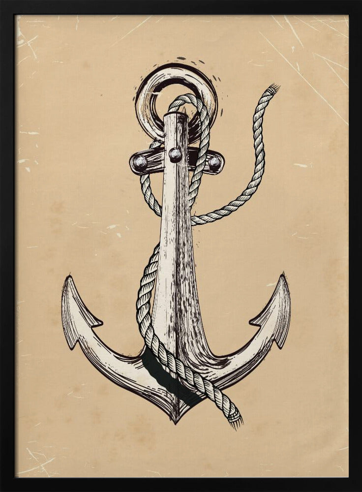Nautische Ankergeschichte | Poster