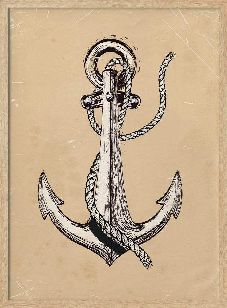 Nautische Ankergeschichte | Poster