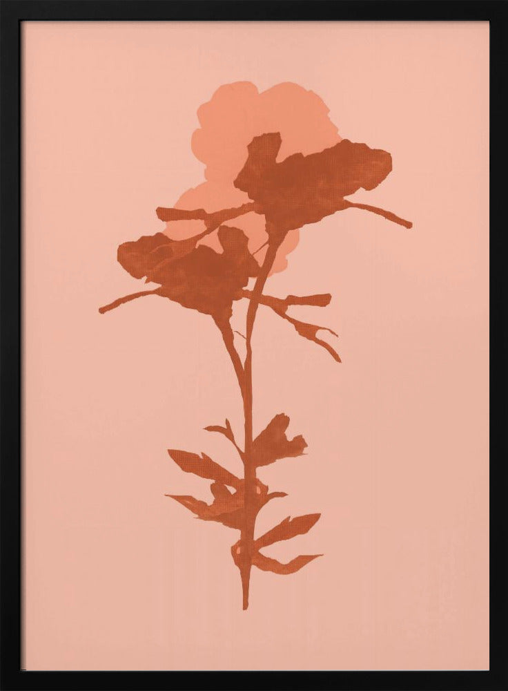 Blumensilhouette 7 | Poster