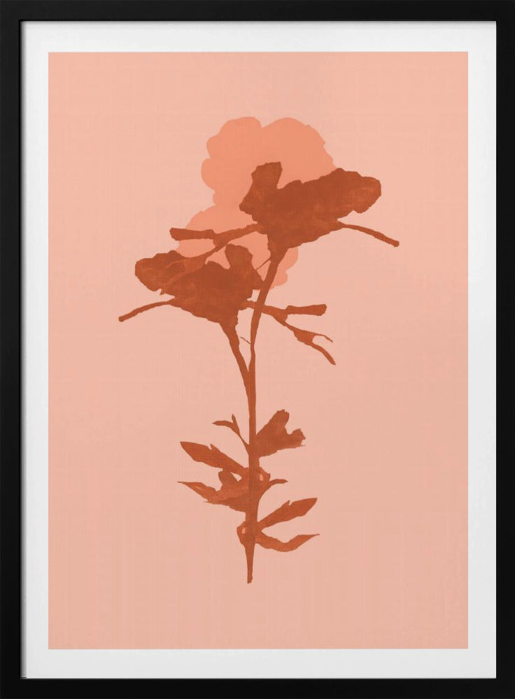 Blumensilhouette 7 | Poster