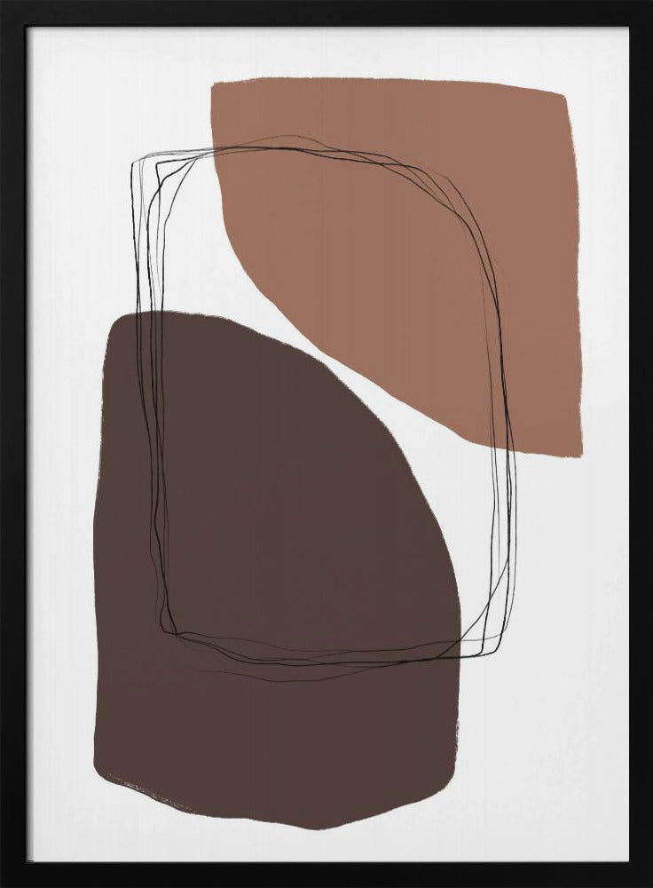 Elegant Earthy Forms | Poster