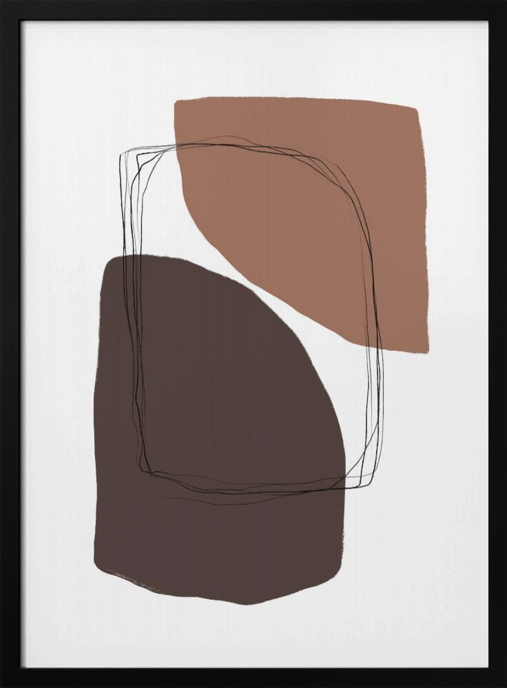Elegant Earthy Forms | Poster