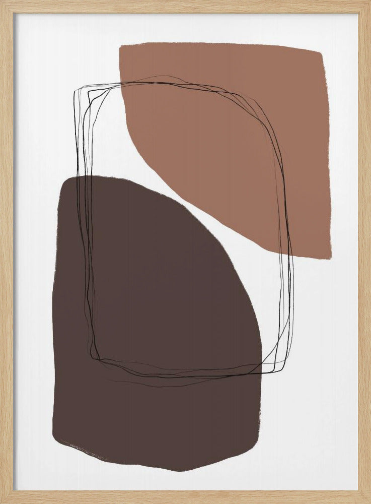 Elegant Earthy Forms | Poster