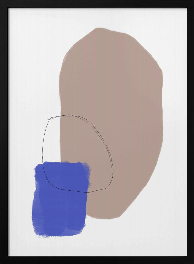 Organic Shapes And Earthy Tones | Poster