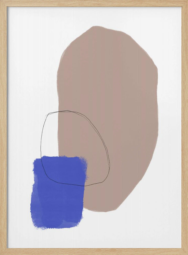 Organic Shapes And Earthy Tones | Poster