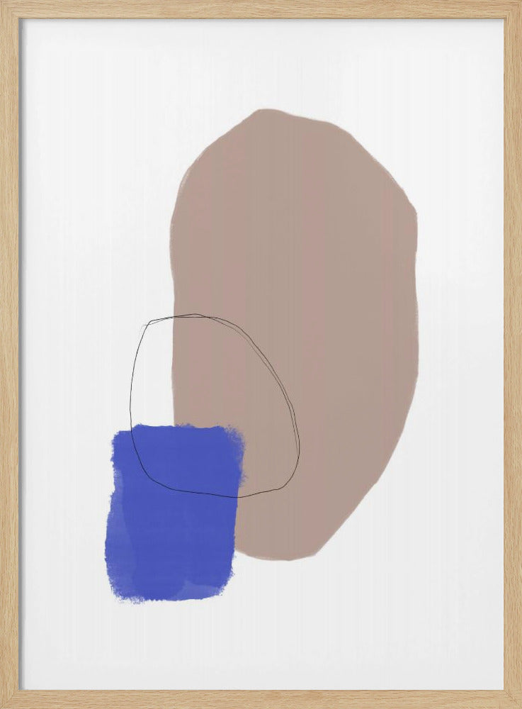 Organic Shapes And Earthy Tones | Poster