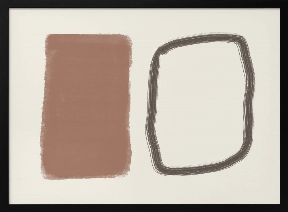 Shapes in Contrast | Poster
