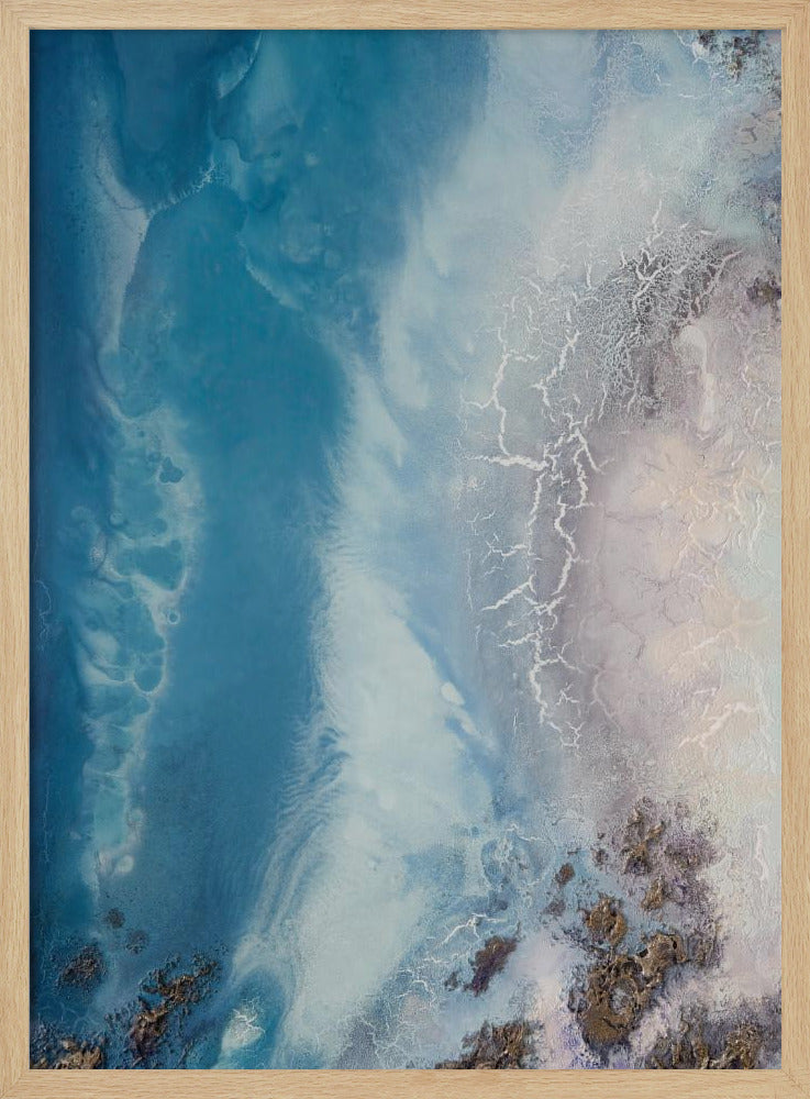 Aerial Beach - Seaside Whispers 1 | Poster