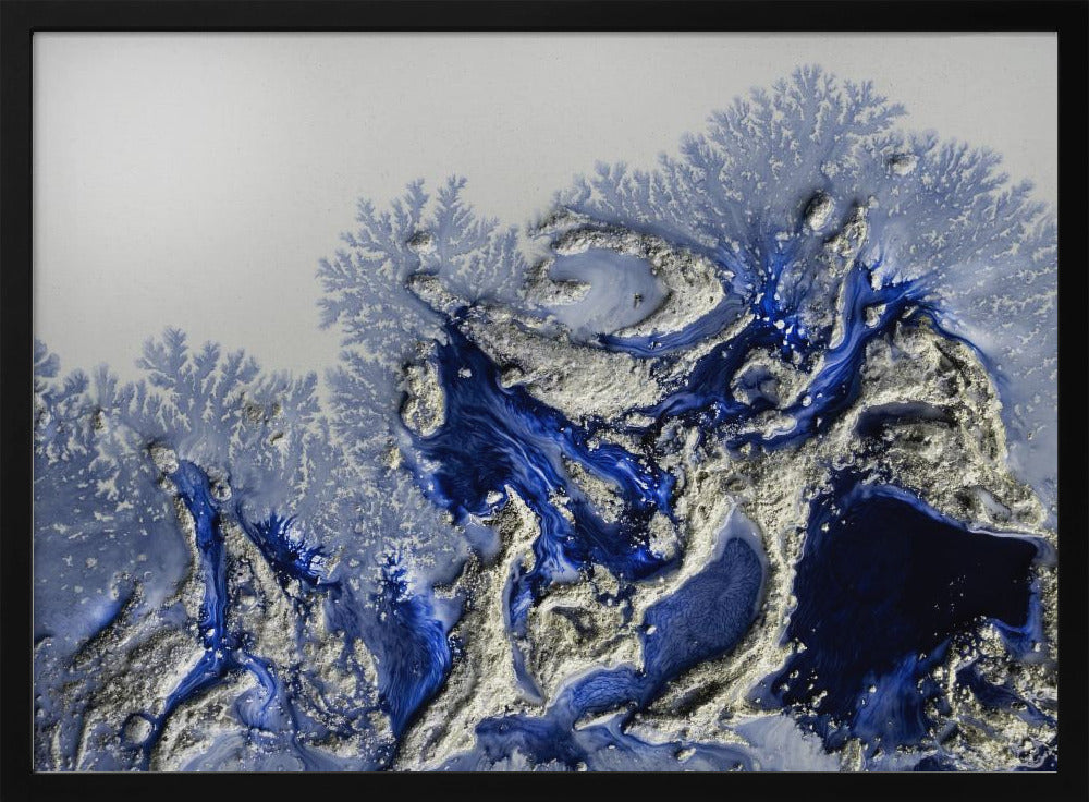 Abstracts Bestseller - Azure Escape | Poster