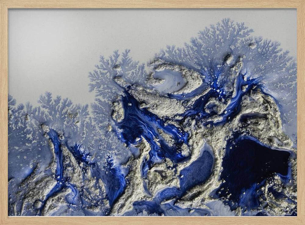 Abstracts Bestseller - Azure Escape | Poster