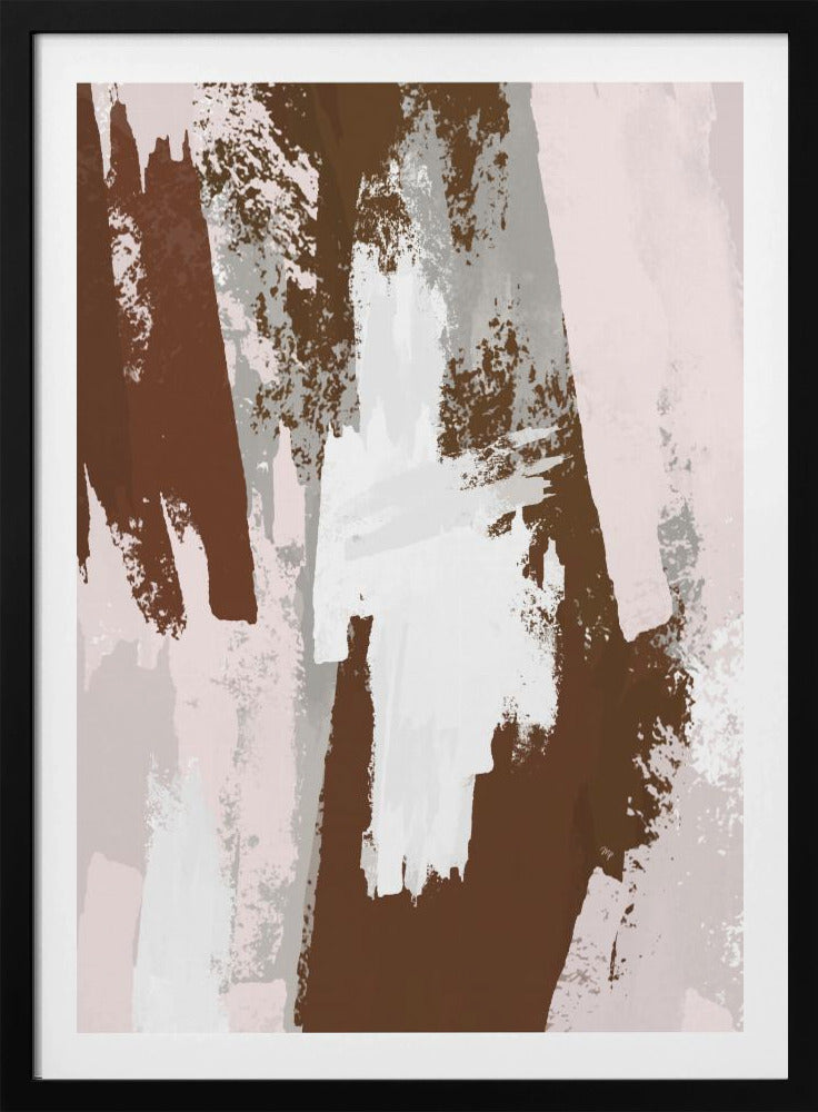 Abstrakte braune Farbe | Poster